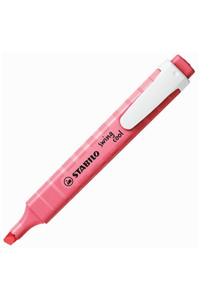 Stabilo 10 Pieces Swing Cool Pastel Rose Pink Highlighter - 275/150-8