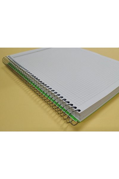 DEFTERSAN 200 Sheets Checkered A4 Plastic Cover