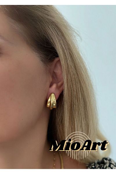 MioArt Trend Model - Hoop Look Earrings