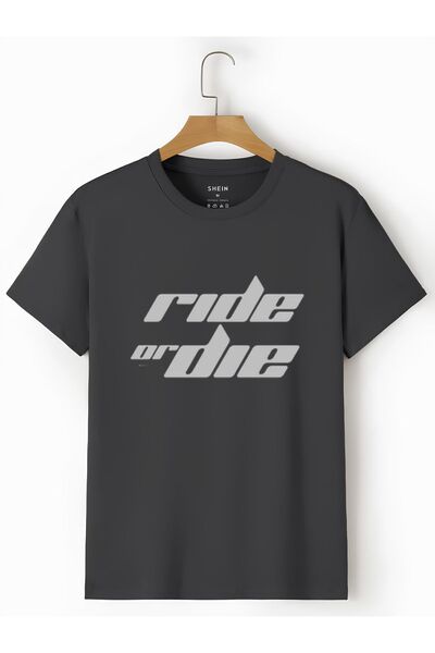 BBS Ride or Die Printed T-shirt - 100% Cotton
