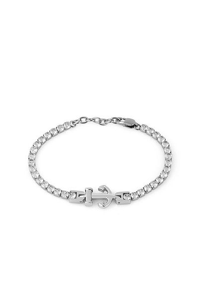 FERRO Men's Silver Steel Bracelet - Frj10001A-A