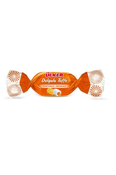 Ülker Toffe Candy with Orange Filling 1 kg