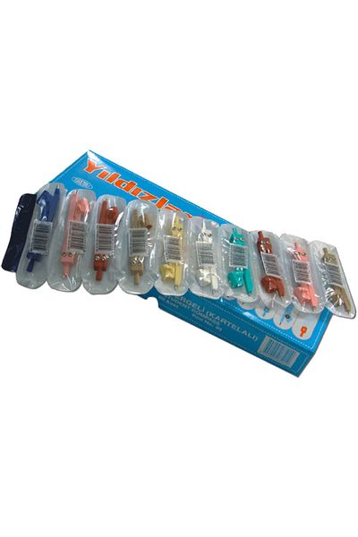 YILDIZLAR HOME Stars Pergel Plastic 85 (Pack of 50)