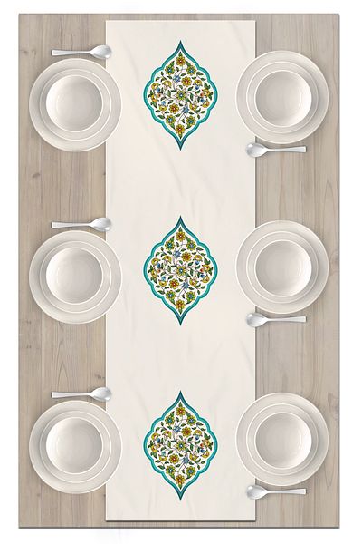 Bertille Home Ramadan Series 140x40 Cm Digital Printed Runner (Ramadan)