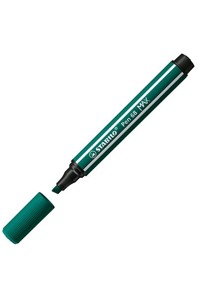 Stabilo Turquoise Green 68 Max Felt Tip Pen - 768/53-5-Pkt