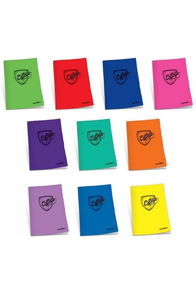 Uninote Çınar Copertă din plastic Notebook College Cusut A5 60 Yp (Prețul este pentru 12 bucăți) riglat 60/1 75001