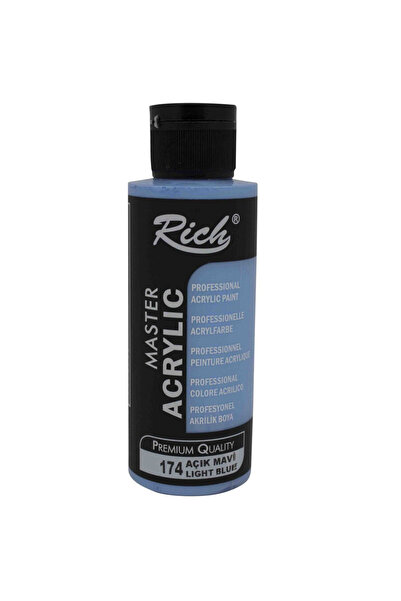 Rich Akrilik Boya Master 120 Cc Açık Mavi 120-174