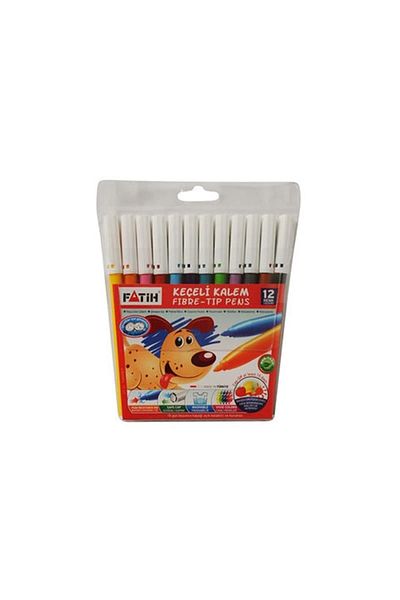 FATİH KALEM Fatih Felt Tip Pen 12pcs
