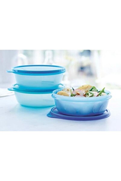 Tupperware مجموعة حلوى 3 قطع 600 مل
