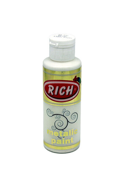 Rich Akrilik Boya Metalik 120 Cc Beyaz 0731
