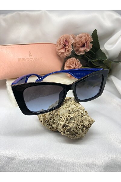 Di Caprio Ode Cat Eye Blue Women's Sunglasses