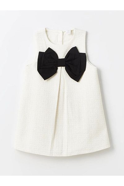 LC Waikiki LCW baby Crew Neck Sleeveless Baby Girl Dress