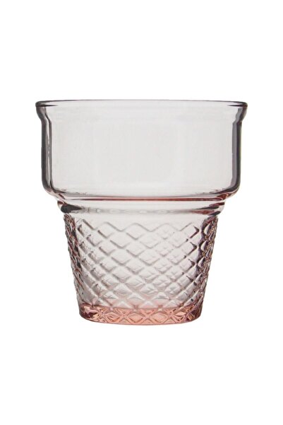 Paşabahçe Mini Cornet 3'lü Dondurmalık Pembe