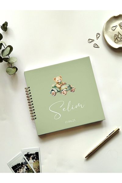 Norm Design Memory Book for Baby - Diary, Birthday, Pregnancy Agenda