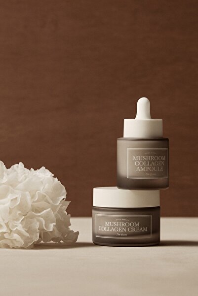 I'm From Mushroom Collagen Cream (KORENDY) (ELASTİKİYET ARTIRICI %30 VEGAN KOLAJENLİ KREM) 50ml