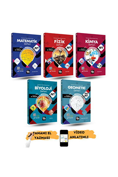 10'DA ON YAYINLARI 10'da On Yayınları AYT Sayısal Set – El Yazması Ders Anlat...