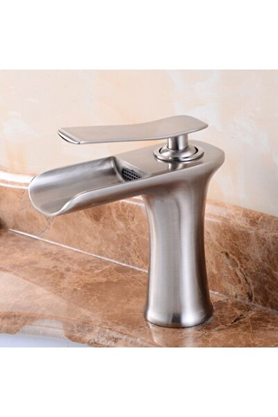 OEM Bathroom Sink Faucet Matte Chrome Waterfall New Model