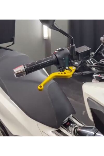 SERDAR UYSAL MODİFİYE CENTER Pcx 2021,2024 Spor Ayarlanabilir Manet Gold Renk