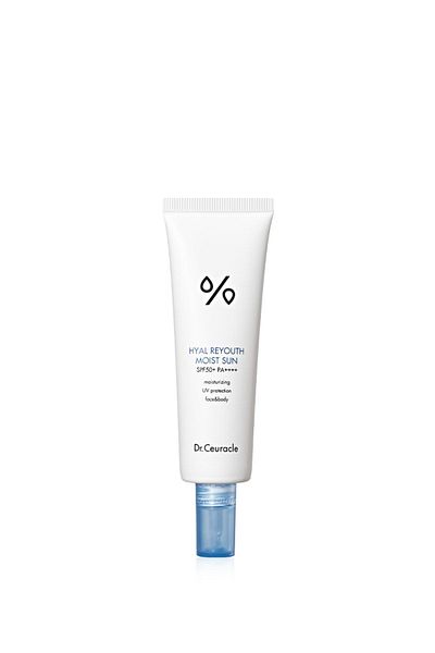 Dr.Ceuracle Hyal Reyouth Moist Sun Spf50 Pa Moisturizing Water Based Chemical Filtered Sunscreen 50ml