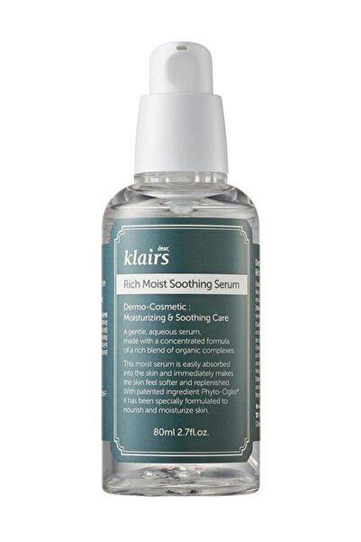 Dear Klairs Rich Moist Soothing (KORENDY) Yatıştırıcı Nemlendirici Serum 80 ml