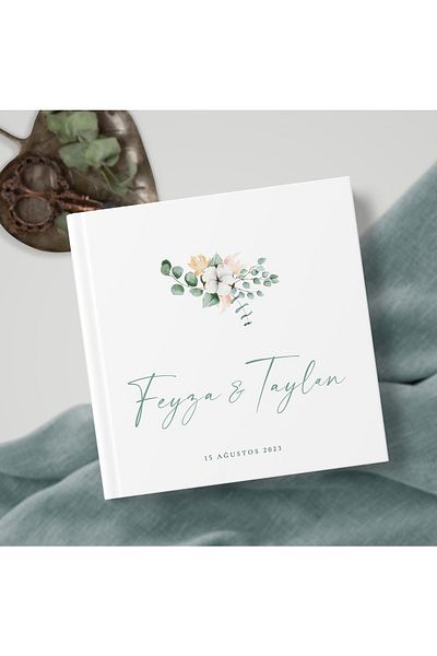 Norm Design الزفاف - كتاب ذكريات الضيوف والزوار للخطوبة