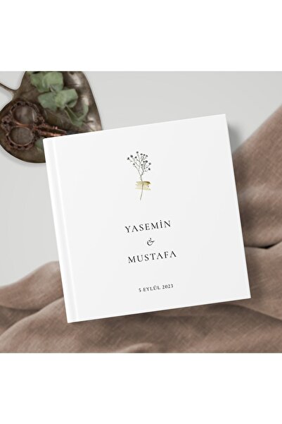 Norm Design الزفاف - كتاب ذكريات الضيوف والزوار للخطوبة