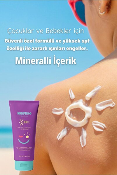 kidsplus Spf50 Sun Care Cream , Bebek , Çocuk , Güneş Kremi 100 ml
