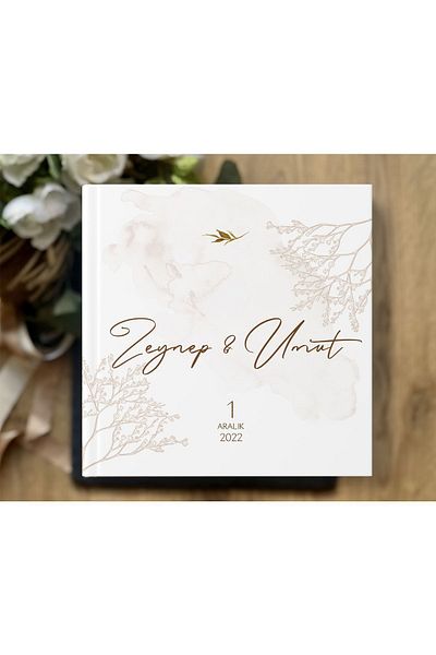 Norm Design Wedding - Engagement Guest & Guest Memory Book