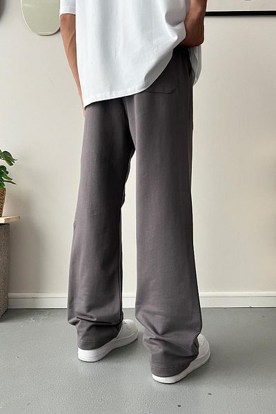 Flaw Wear Cozy Boy Adjustable Leg Embroidered Sweatpants