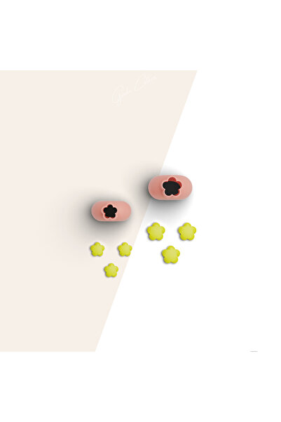 brocutters قطع طين البوليمر الصغير الملون باللون الأقحوان وقالب السكر - رقم: 23