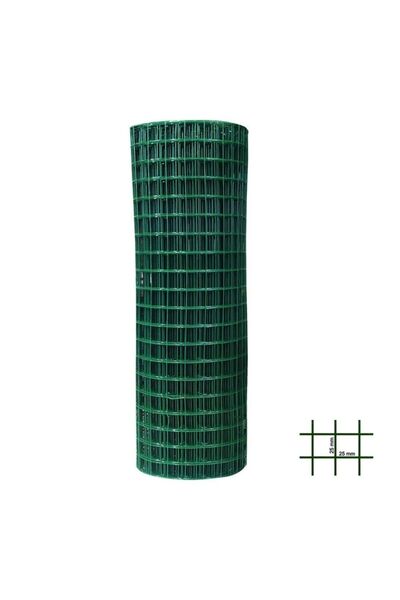 NalburTEK Puntalı Tel Pvc Kaplı Tel 25x25mm 150 Cm 25mt