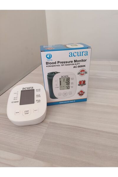Acura Türkçe Konuşan Tansiyon Aleti, Koldan Ölçer Ac-9080k(YENİ KASA)