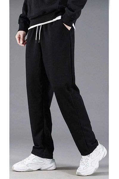 yg ydn giyim Comfortable Cut Men's Sweatpants - Straight Leg Baggy