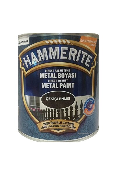 Marshall Hammerite Direk Pas Üstü Çekiçlenmiş Metal Boyası Siyah 2.5lt