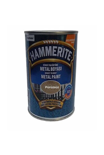 Marshall Hammerite Direkt Pas Üstü Düz Metal Boyası Siyah 0.75 Lt