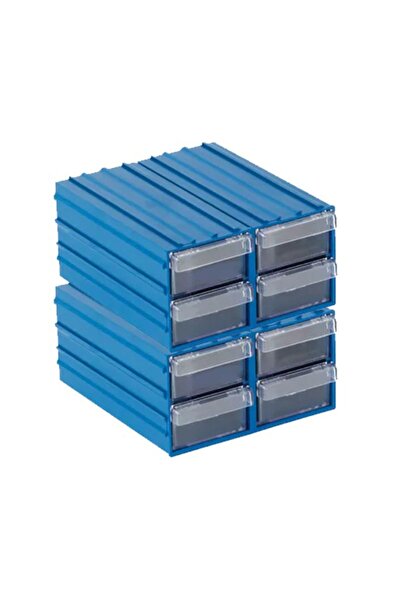 Sembol 300 Plastik Çekmeceli Kutu 8 Çekmeceli