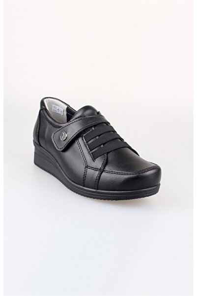 EDİK Edik Daily and Mother's Shoes Genuine Leather Lining Heel Cushioned Syst...