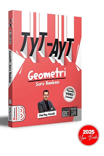Benim Hocam Yayınları 2025 TYT- AYT Geometri Tamamı Video Çözümlü Soru Bankas...