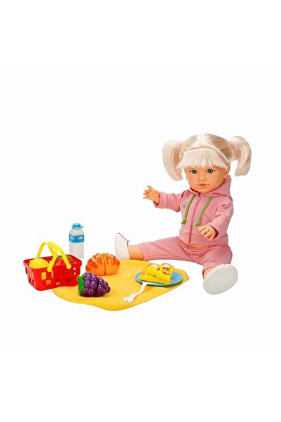 Genel Markalar Tina Sporty Bebek 45 cm - Açık Pembe Eşofmanlı Et Bebek