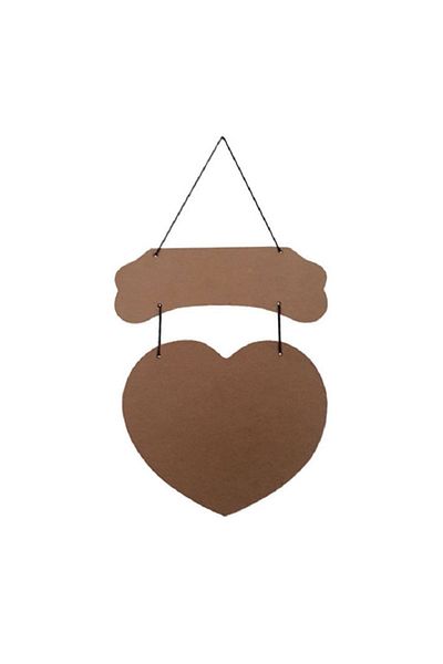 Altınyapı Hobi Market GREAT HEART DOOR DECORATION MDF