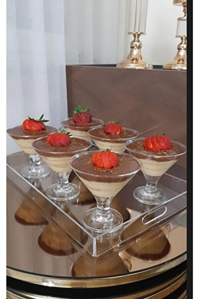 Genel Markalar TIVIVOR Şeffaf Pleksi Sunum Tepsisi 35x25 Cm Ve 14x22 Pleksi Sunum Tepsisi ( 2 Adet Ürün)