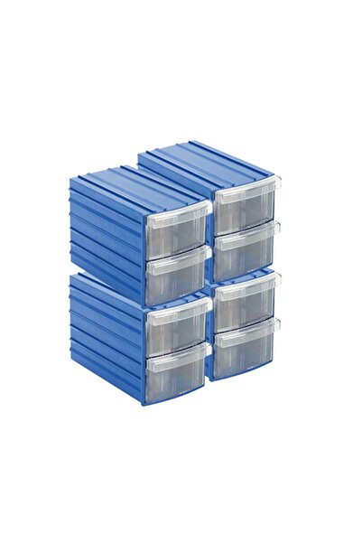 Sembol Plastik Y92 Plastik Çekmeceli Kutu 8 Çekmeceli