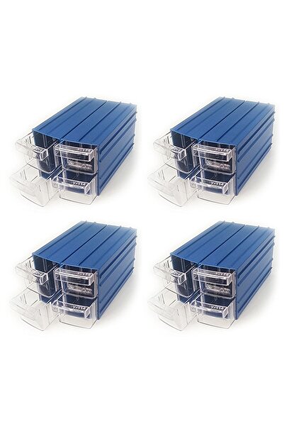 Sembol Plastik Y114 Plastik Çekmeceli Kutu 16 Çekmeceli