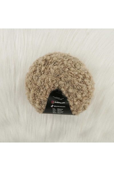 knitme Knit Me Curly Alpaca Πλεκτό Χέρι Σχοινί 50 Gr.85 Mt. 04