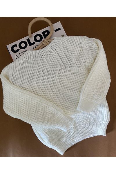 minibonclub MİNİBONCLUB UNISEX BABY CHILD KNITWEAR SWEATER