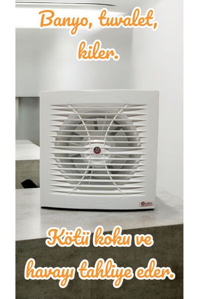 fullreyon 100'lük Ultra Kaliteli, Tak & Unut Banyo Tuvalet, Kiler Aspiratörü,...