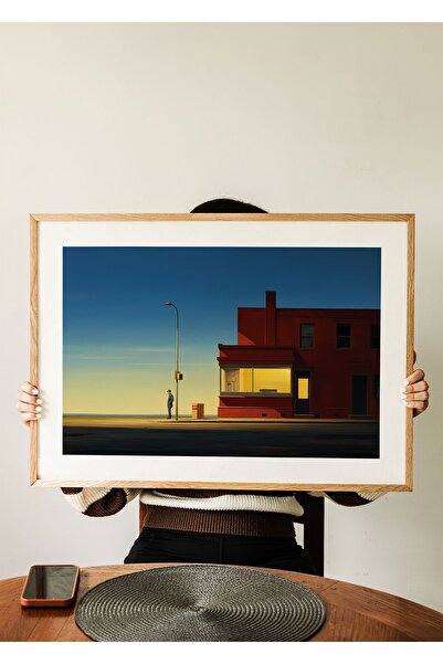 ARTHOUSECOLLECTIVE Poster Edward Hopper - Decorare perete - Poster fără încad...