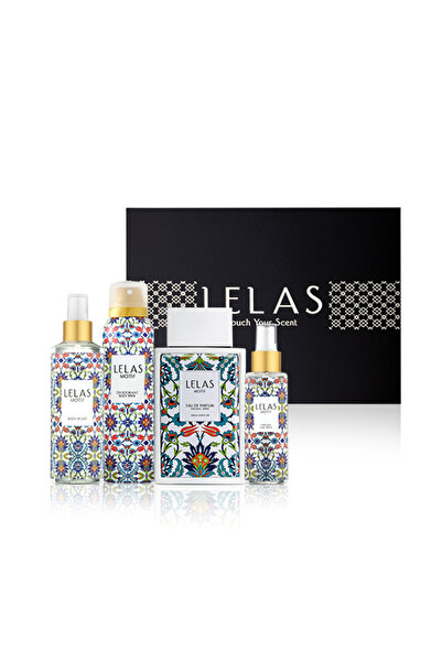 Lelas 1584 Motif Edp 85 ml 4'lü Unisex Özel Set Parfüm