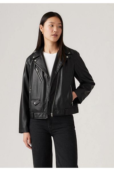 Levi's Дамско кожено яке за мотоциклетисти - Kendal A9373-0000