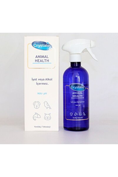 Crystalin 500 ml Göz, Kulak, Ağız Bakım Temizleme Solüsyonu Animal Health Drops
